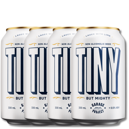 Garage Project Tiny Non-Alcoholic Lager With Lime 330ml - Garage Project - Craftzero