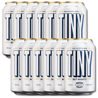 Garage Project Tiny Non-Alcoholic Lager With Lime 330ml - Garage Project - Craftzero