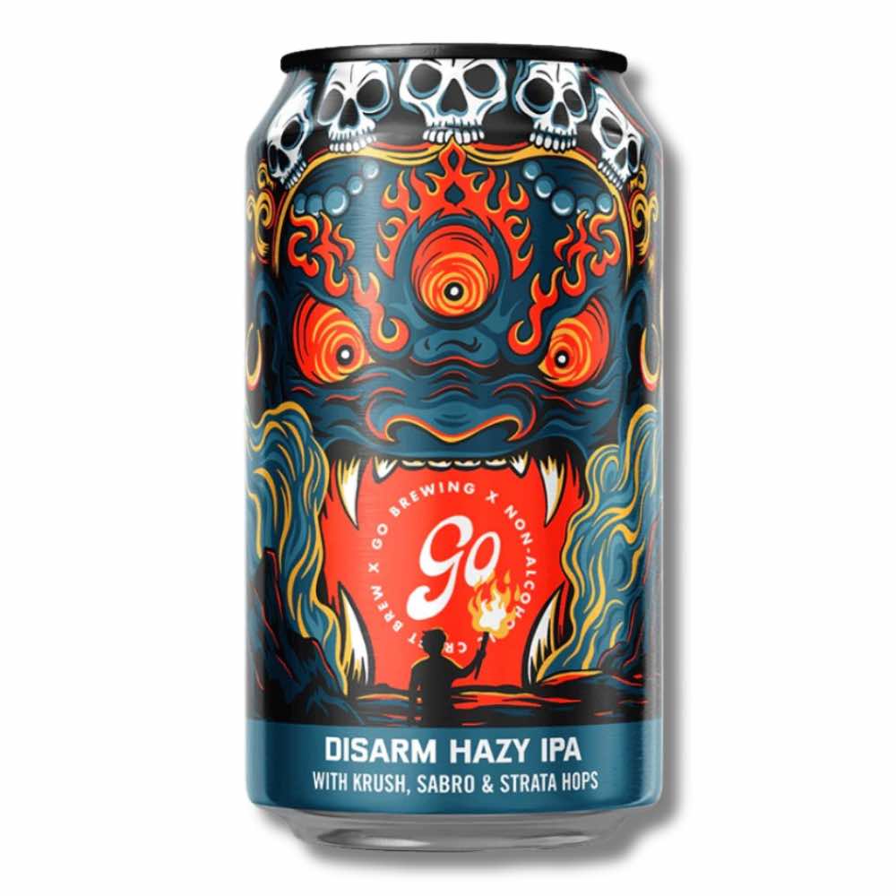 Go Brewing "Disarm" Hazy IPA 355ml - Go Brewing - Craftzero