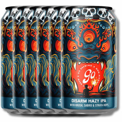 Go Brewing "Disarm" Hazy IPA 355ml - Go Brewing - Craftzero