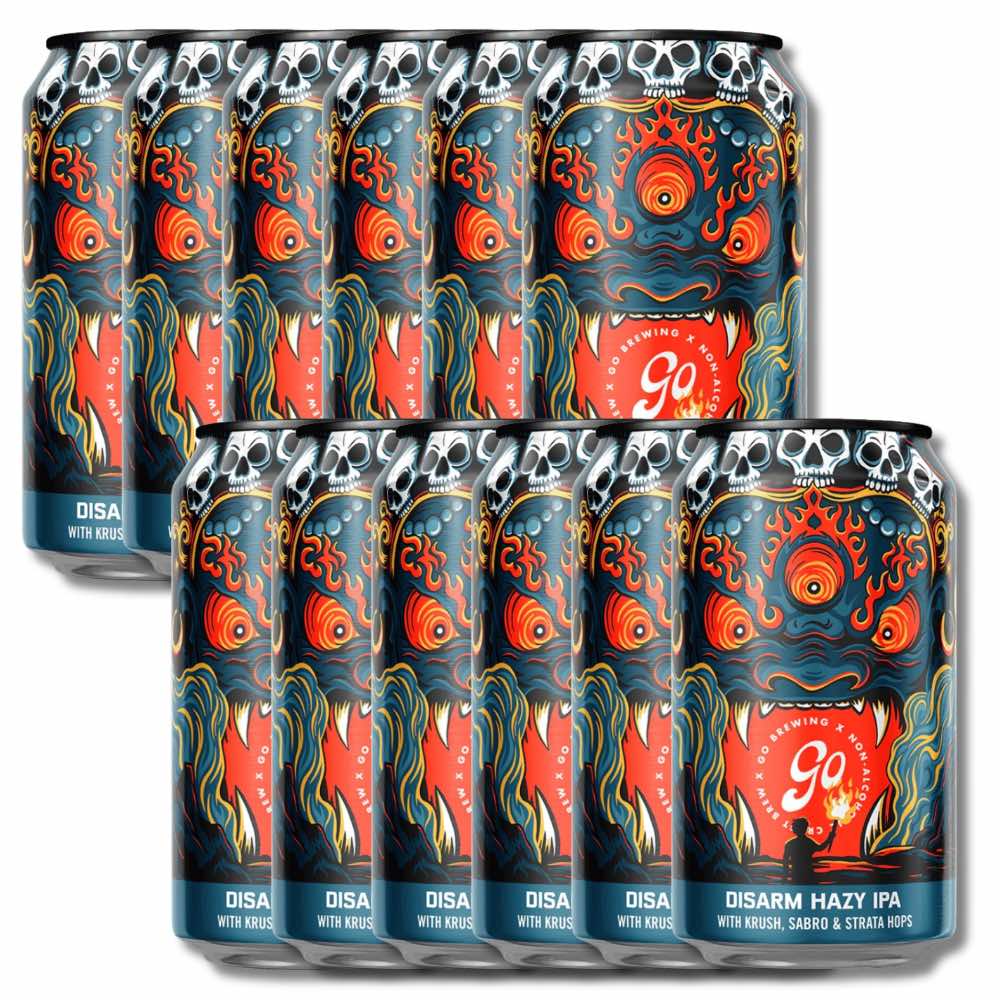 Go Brewing "Disarm" Hazy IPA 355ml - Go Brewing - Craftzero