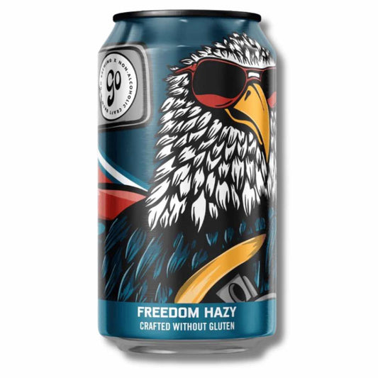 Go Brewing "Freedom" Low Gluten Hazy IPA 355ml - Go Brewing - Craftzero