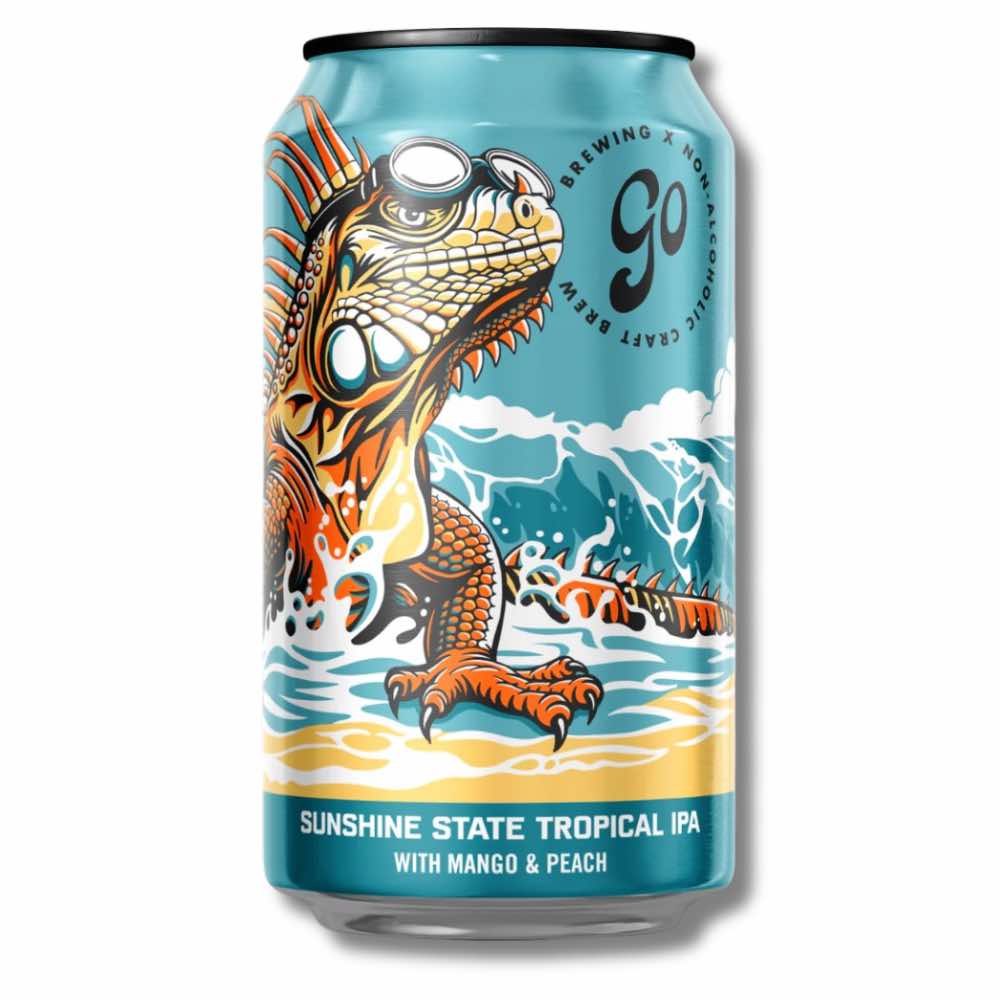Go Brewing "Sunshine State" Tropical IPA 355ml - Go Brewing - Craftzero
