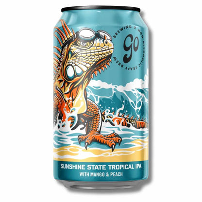 Go Brewing "Sunshine State" Tropical IPA 355ml - Go Brewing - Craftzero