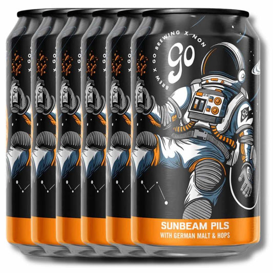 Go Brewing "Suspended In A Sunbeam" Pils 355ml - Go Brewing - Craftzero