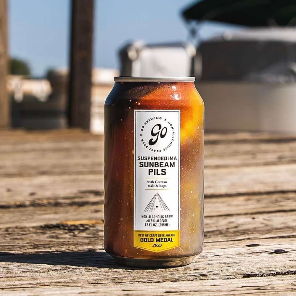 Go Brewing "Suspended In A Sunbeam" Pils 355ml - Go Brewing - Craftzero