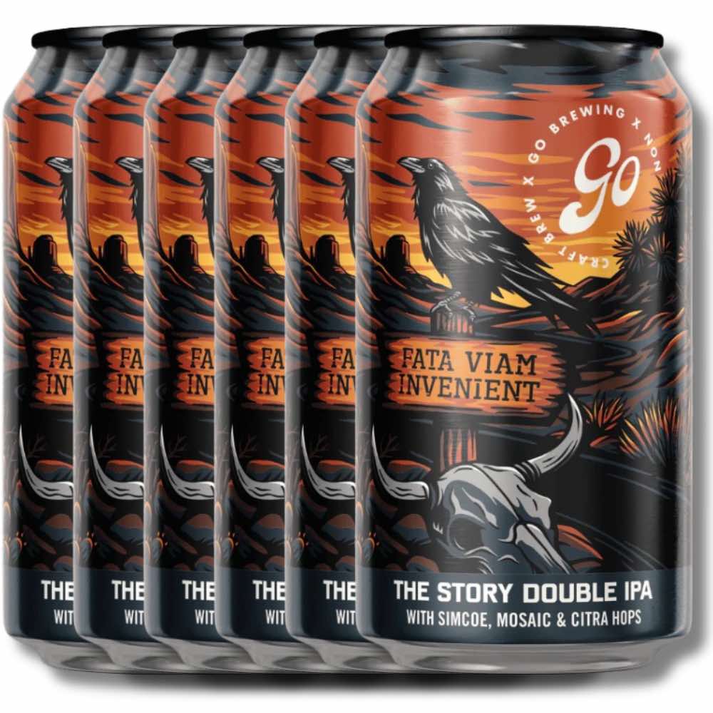Go Brewing "The Story" Double IPA 355ml - Go Brewing - Craftzero