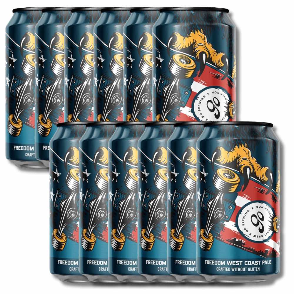 Go Brewing "Freedom" Low Gluten Cali Pale Ale 355ml