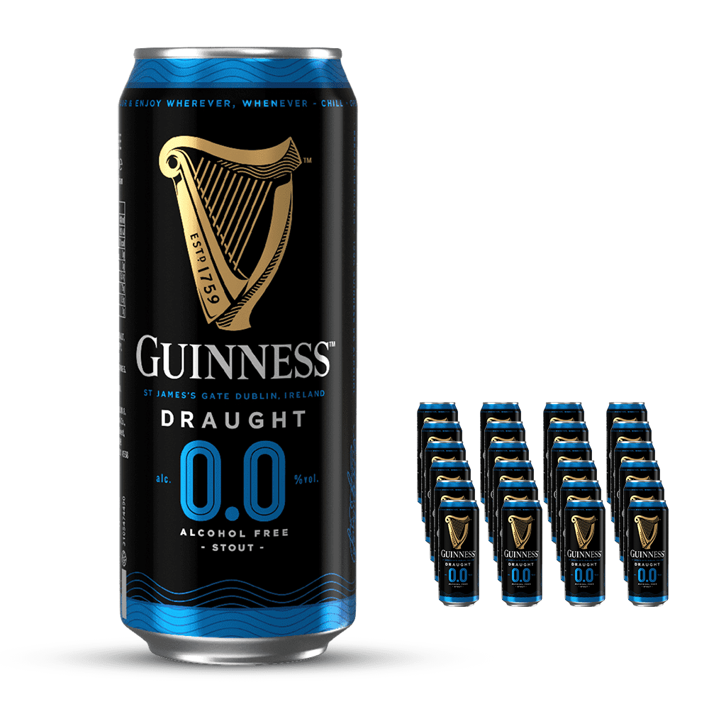 Guinness 0.0 Non-Alcoholic Stout 440mL - Guinness - Craftzero