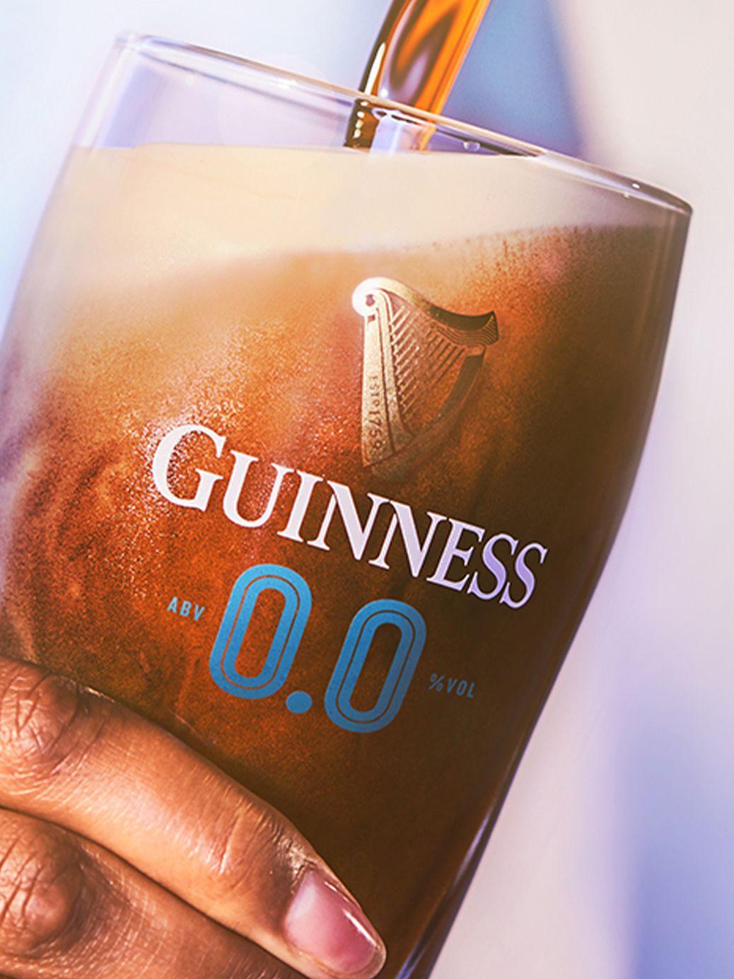 Guinness Draught 0.0 Non-Alcoholic Stout 440mL - Guinness - Craftzero