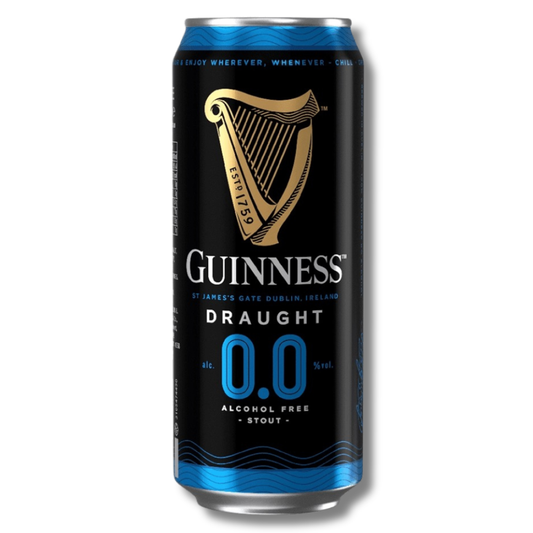 Guinness Draught 0.0 Non-Alcoholic Stout 440ml