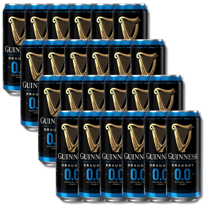 Guinness Draught 0.0 Non-Alcoholic Stout 440ml