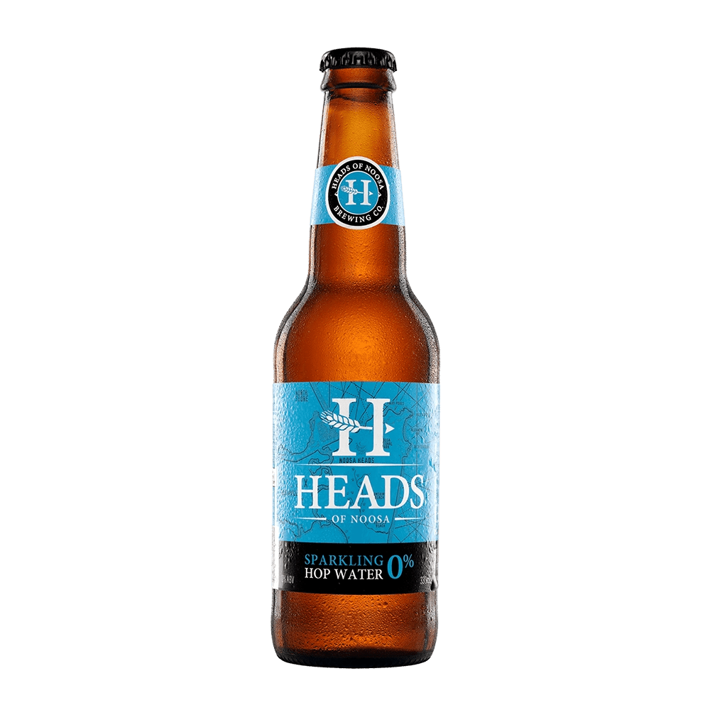 Heads of Noosa Sparkling Hop Water 330ml - Hop Valley - Craftzero