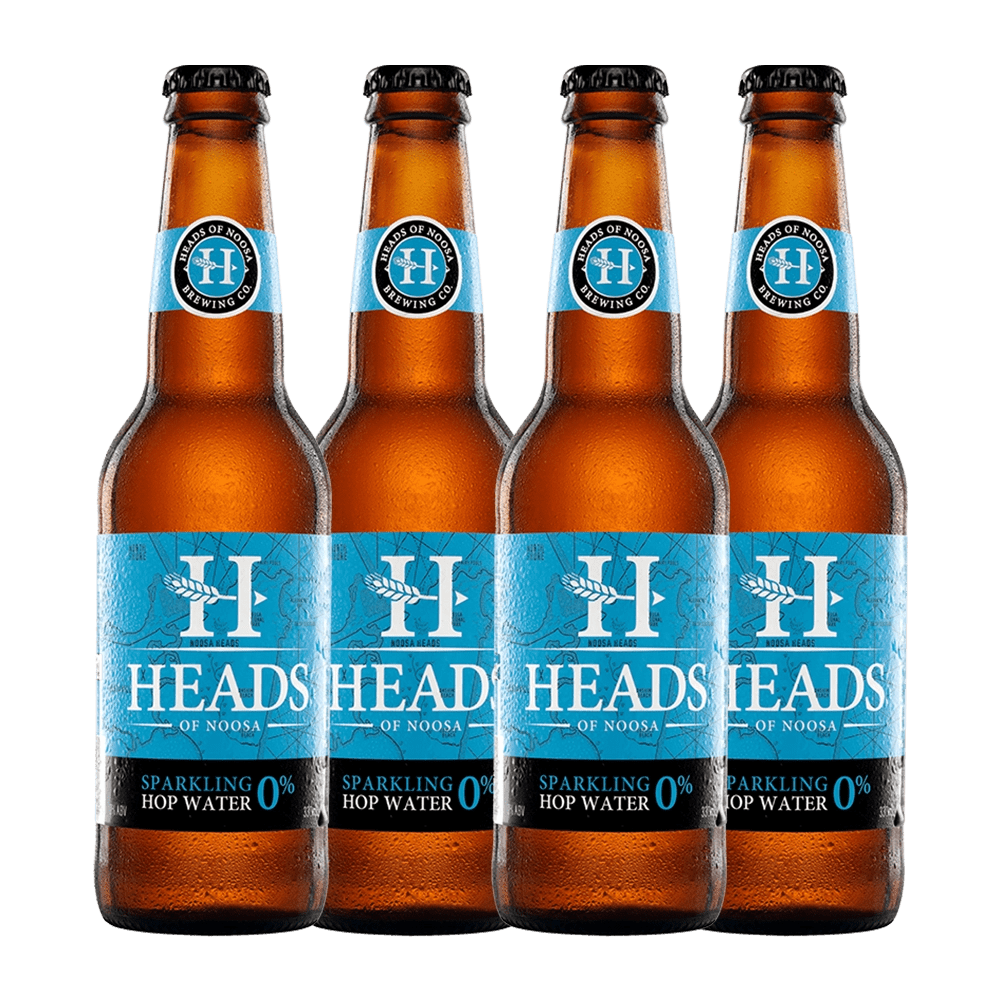 Heads of Noosa Sparkling Hop Water 330ml - Hop Valley - Craftzero