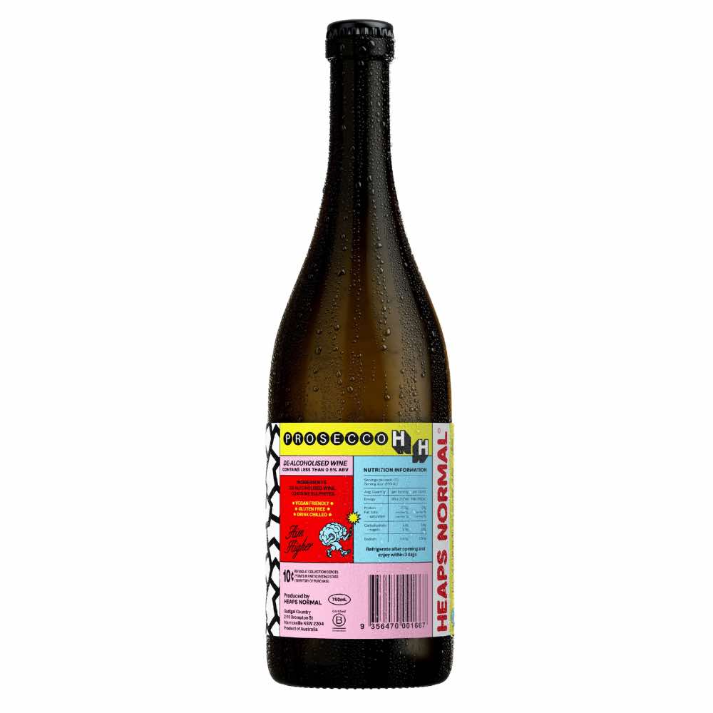 Heaps Normal Alcohol Free High Hopes Prosecco 750ml - Heaps Normal - Craftzero