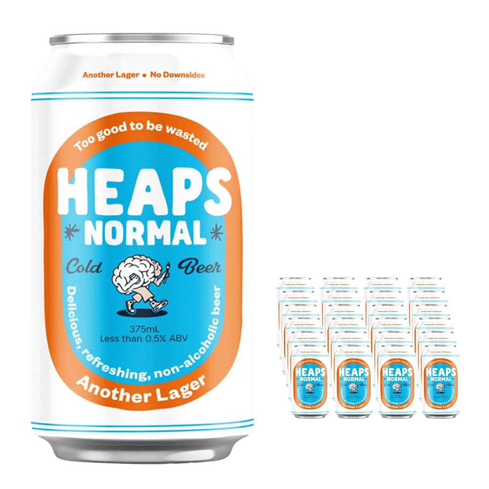 Heaps Normal Another Lager Non-Alcoholic 375ml - Heaps Normal - Craftzero