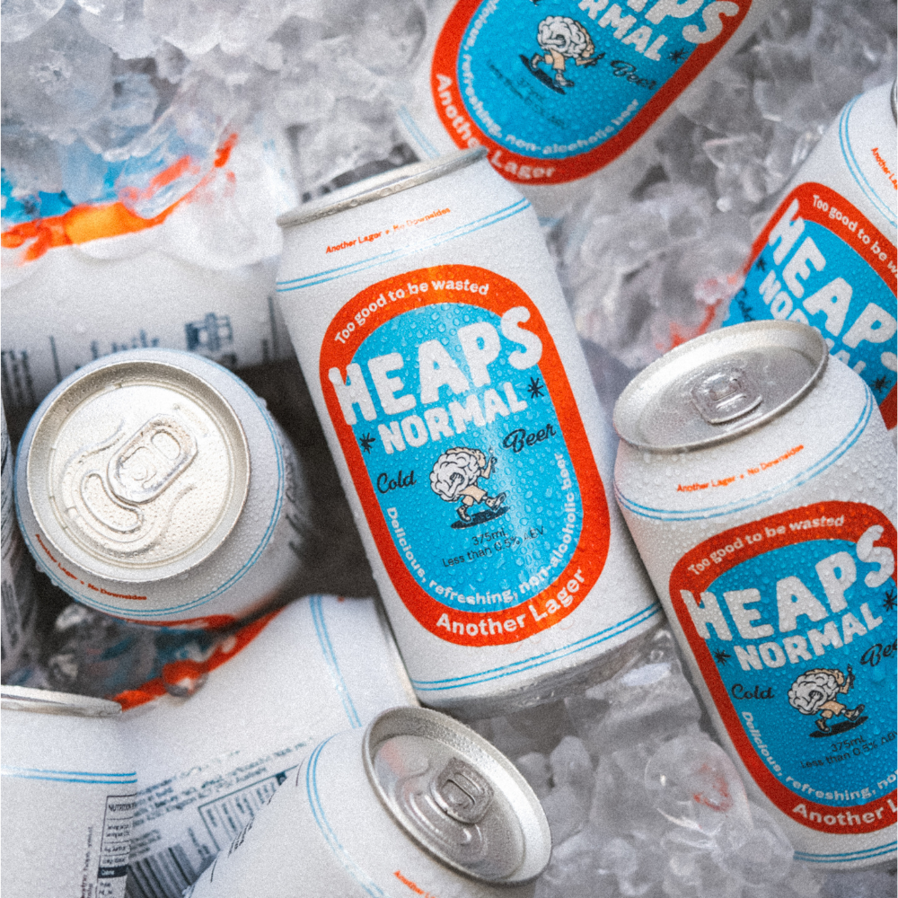 Heaps Normal Another Lager Non-Alcoholic 375ml