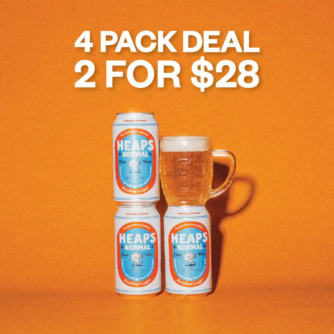 Heaps Normal Another Lager Non-Alcoholic 375ml - Heaps Normal - Craftzero