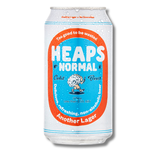 Heaps Normal Another Lager Non-Alcoholic 375ml - Heaps Normal - Craftzero
