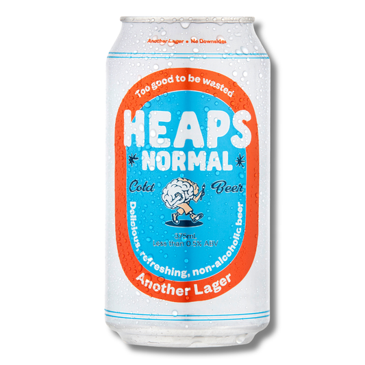 Heaps Normal Another Lager Non-Alcoholic 375ml - Heaps Normal - Craftzero