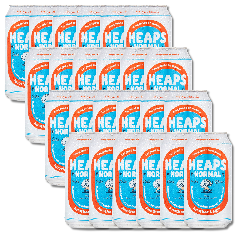 Heaps Normal Another Lager Non-Alcoholic 375ml - Heaps Normal - Craftzero