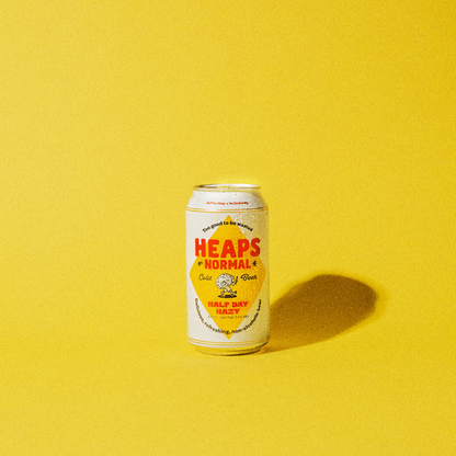 Heaps Normal Half Day Hazy Alcohol Free Beer 375ml - Heaps Normal - Craftzero