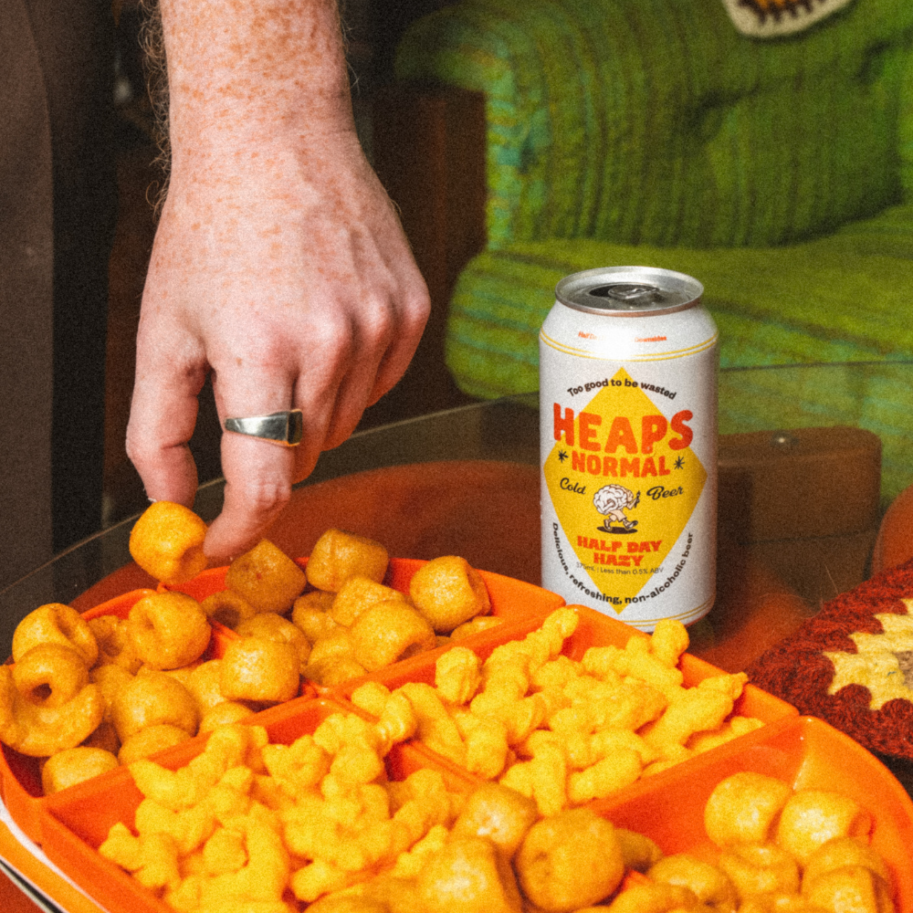 Heaps Normal Half Day Hazy Alcohol Free Beer 375ml - Heaps Normal - Craftzero