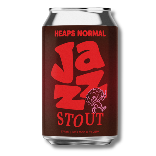 Heaps Normal Non-Alcoholic Jazz Stout 375ml