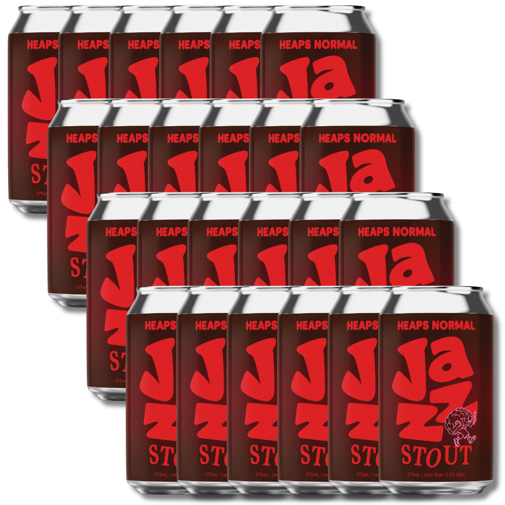Heaps Normal Non-Alcoholic Jazz Stout 375ml - Heaps Normal - Craftzero
