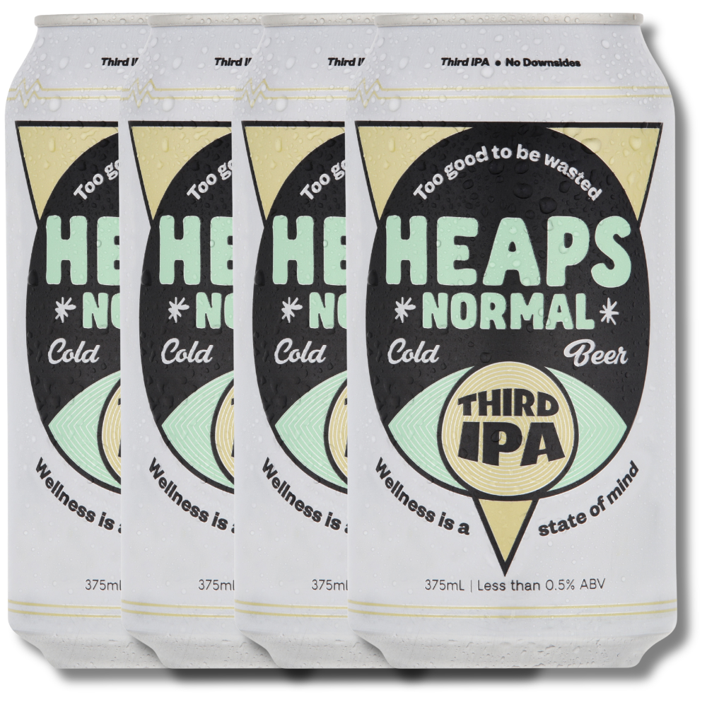 Heaps Normal Non-Alcoholic Third IPA 375ml - Heaps Normal - Craftzero