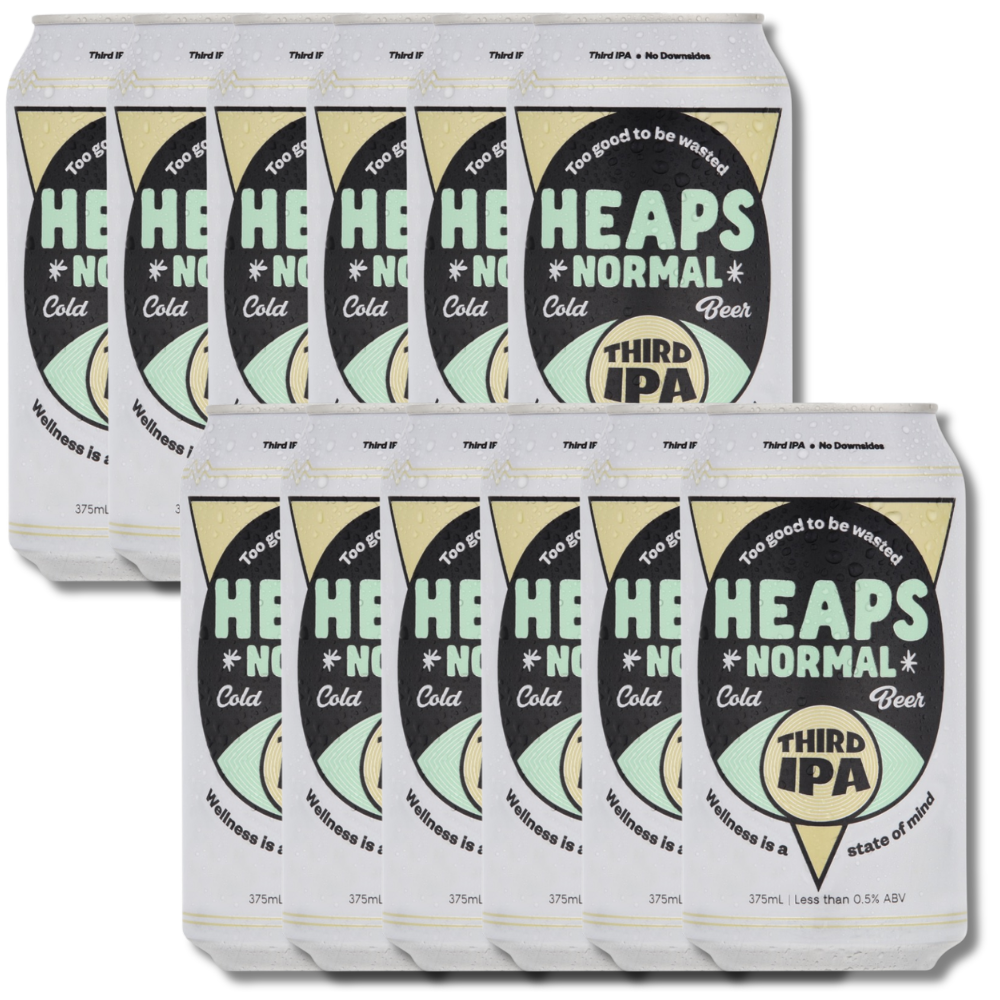 Heaps Normal Non-Alcoholic Third IPA 375ml - Heaps Normal - Craftzero