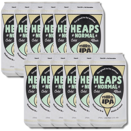 Heaps Normal Non-Alcoholic Third IPA 375ml - Heaps Normal - Craftzero