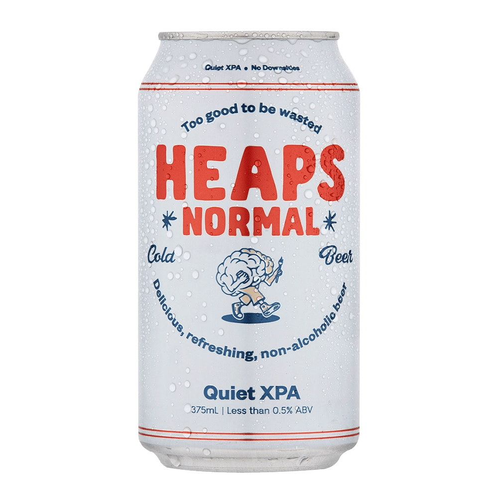 Heaps Normal Quiet XPA Non-Alcoholic Beer 375ml - Heaps Normal - Craftzero