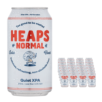 Heaps Normal Quiet XPA Non-Alcoholic Beer 375ml - Heaps Normal - Craftzero
