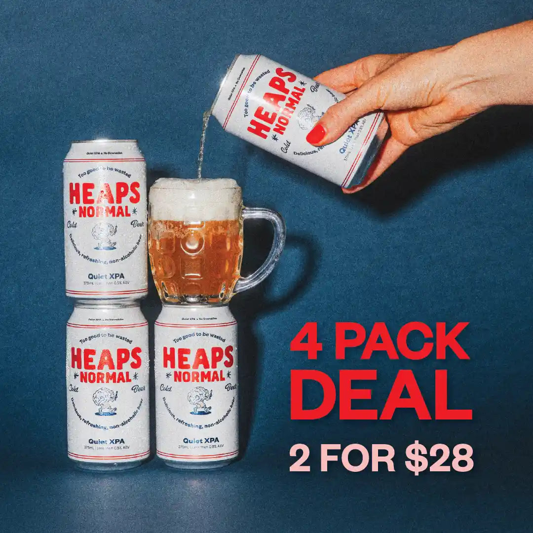 Heaps Normal Quiet XPA Non-Alcoholic Beer 375ml - Heaps Normal - Craftzero