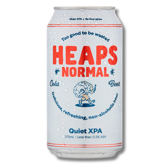 Heaps Normal Quiet XPA Non-Alcoholic Beer 375ml - Heaps Normal - Craftzero