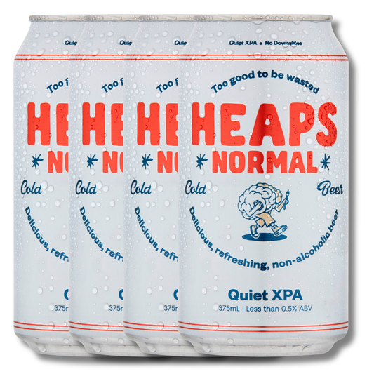 Heaps Normal Quiet XPA Non-Alcoholic Beer 375ml - Heaps Normal - Craftzero