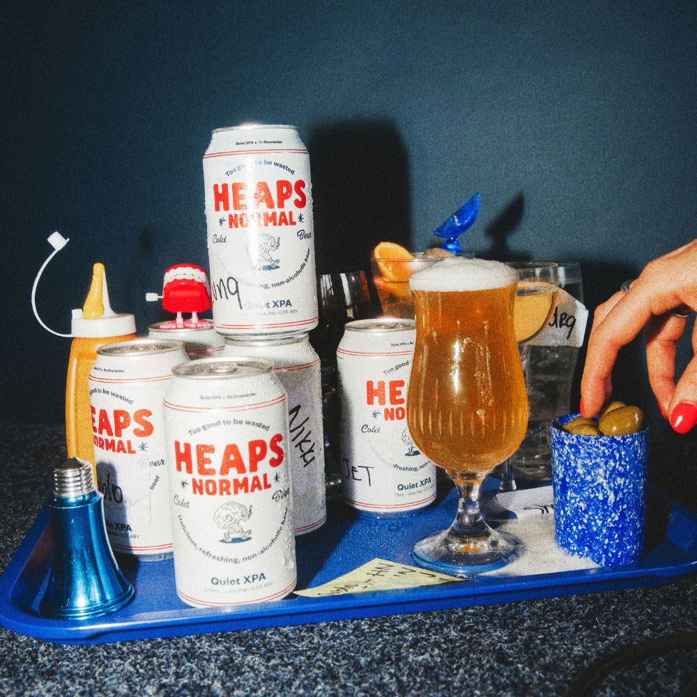 Heaps Normal Quiet XPA Non-Alcoholic Beer 375ml - Heaps Normal - Craftzero