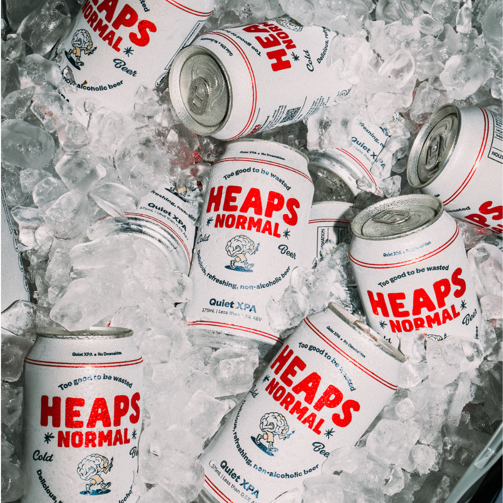 Heaps Normal Quiet XPA Non-Alcoholic Beer 375ml - Heaps Normal - Craftzero