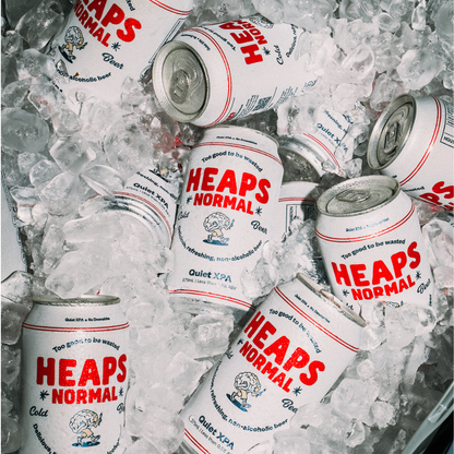 Heaps Normal Quiet XPA Non-Alcoholic Beer 375ml - Heaps Normal - Craftzero