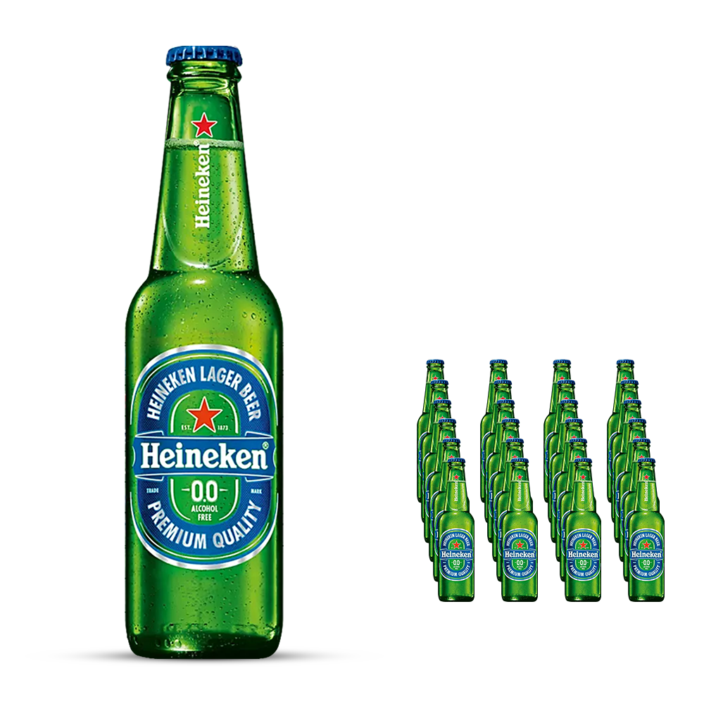 Heineken Zero 0.0 Lager 330mL - Heineken - Craftzero