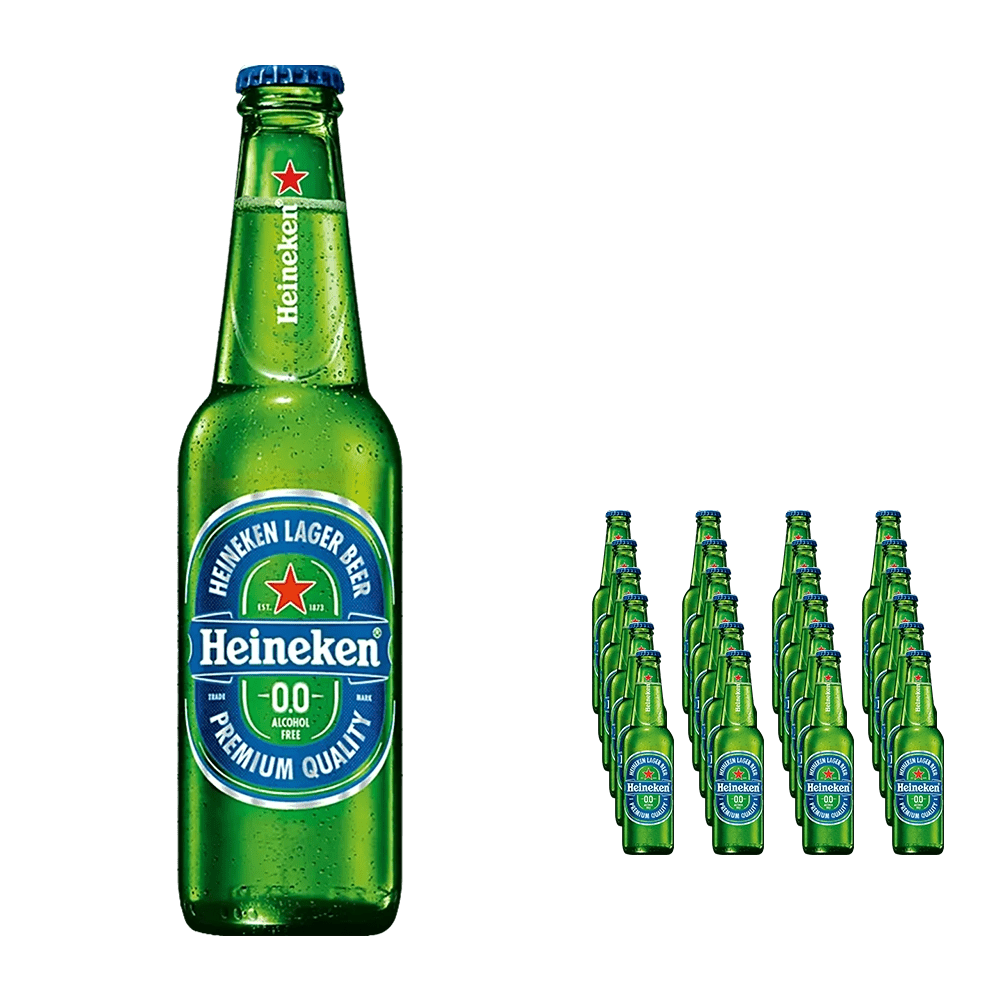 Heineken Zero 0.0 Lager 330mL - Heineken - Craftzero
