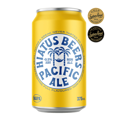 Hiatus Beers Non-Alcoholic Pacific Ale 375ml - Hiatus Beers - Craftzero