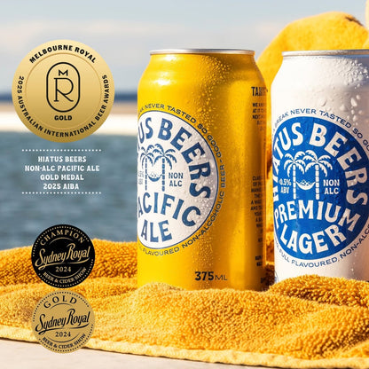 Hiatus Beers Non-Alcoholic Pacific Ale 375ml - Hiatus Beers - Craftzero