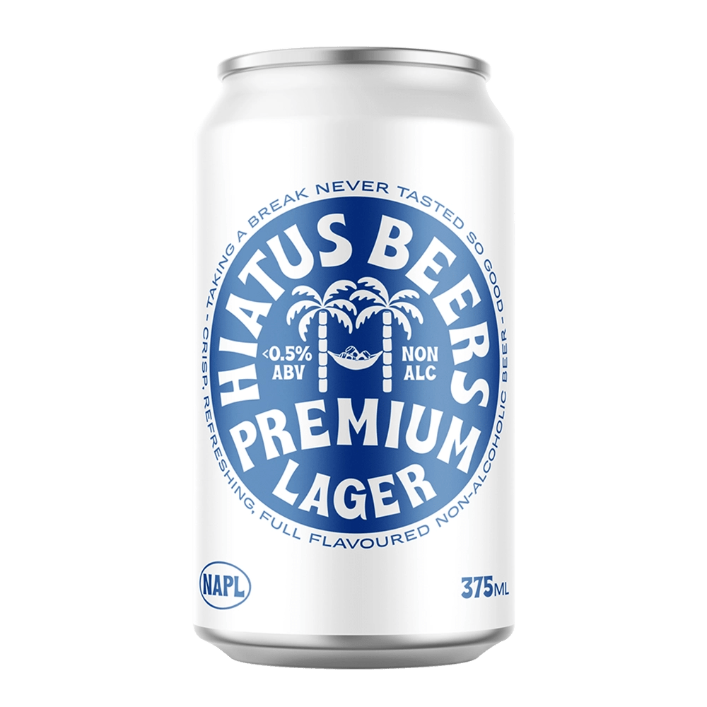 Hiatus Premium Lager 375mL - Hiatus Beers - Craftzero