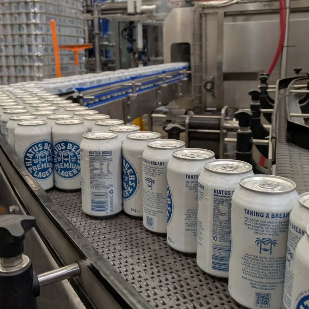 Hiatus Non-Alcoholic Premium Lager 375ml - Hiatus Beers - Craftzero