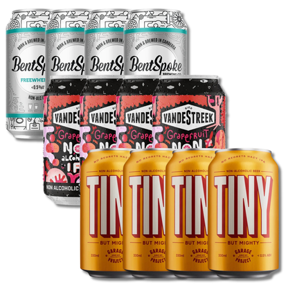 Hop Heaven Alcohol-Free IPA Sampler: Garage Project, Vandestreek & Bentspoke - Craftzero - Craftzero