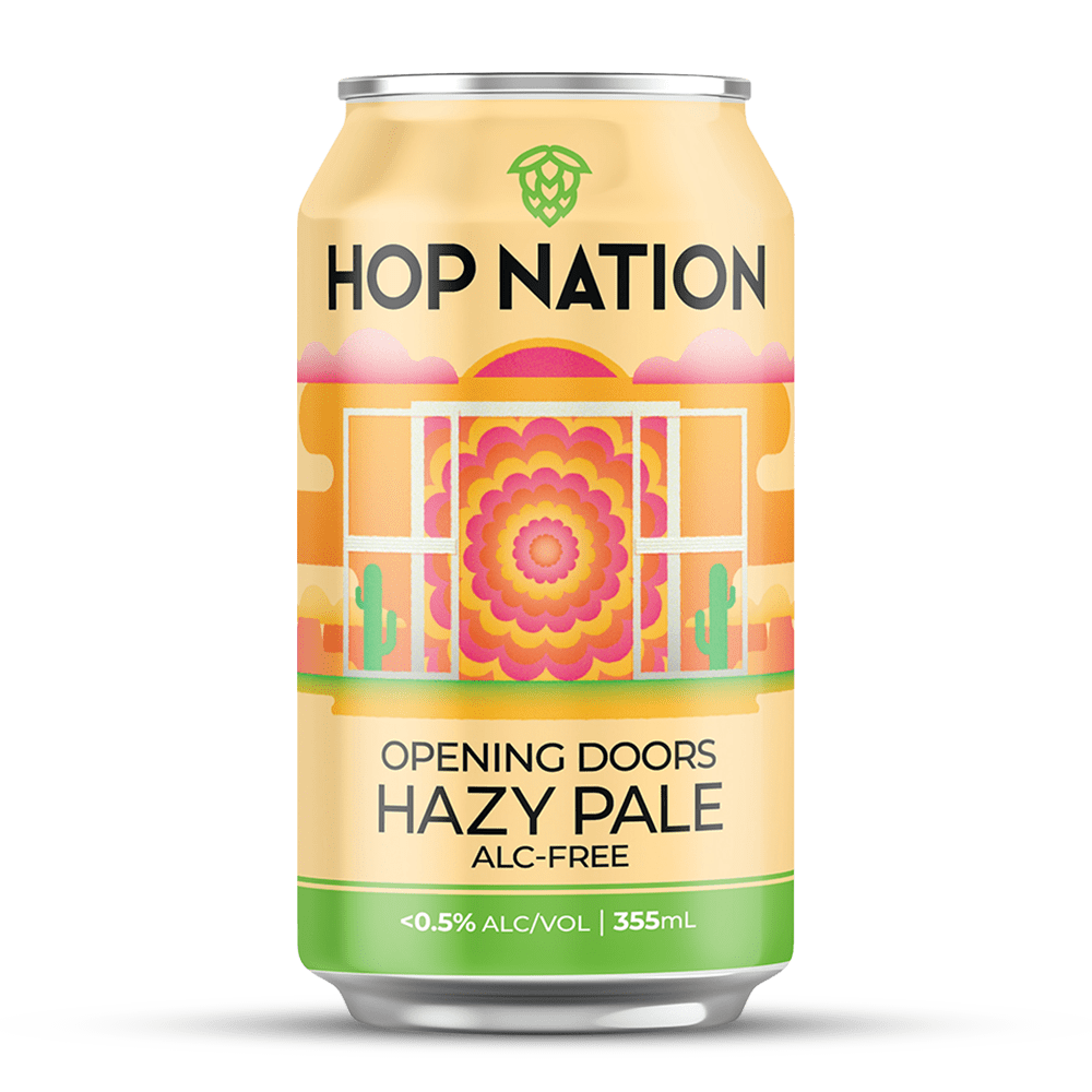 Hop Nation Opening Doors Hazy Pale Ale - Hop Nation Brewing Co. - Craftzero