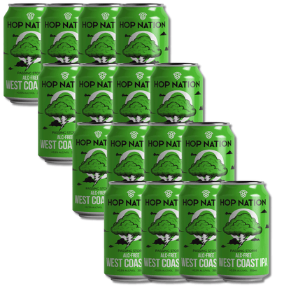 Hop Nation Passing Storm West Coast IPA Non-Alcoholic Beer 355ml - Hop Nation Brewing Co. - Craftzero