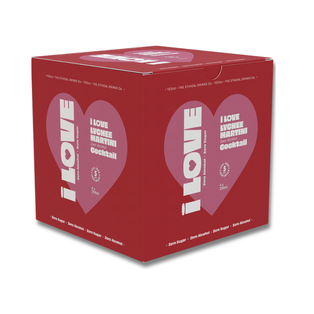 I Love Non-Alc Lychee Martini Cocktail 250ml - I Love - Craftzero